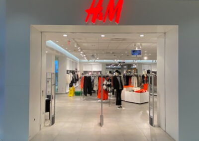 H&M Interior Signage