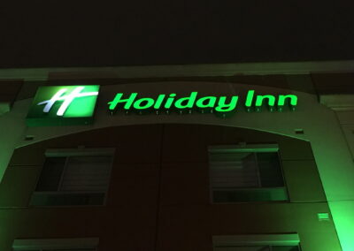 Holiday Inn Exterior at Night