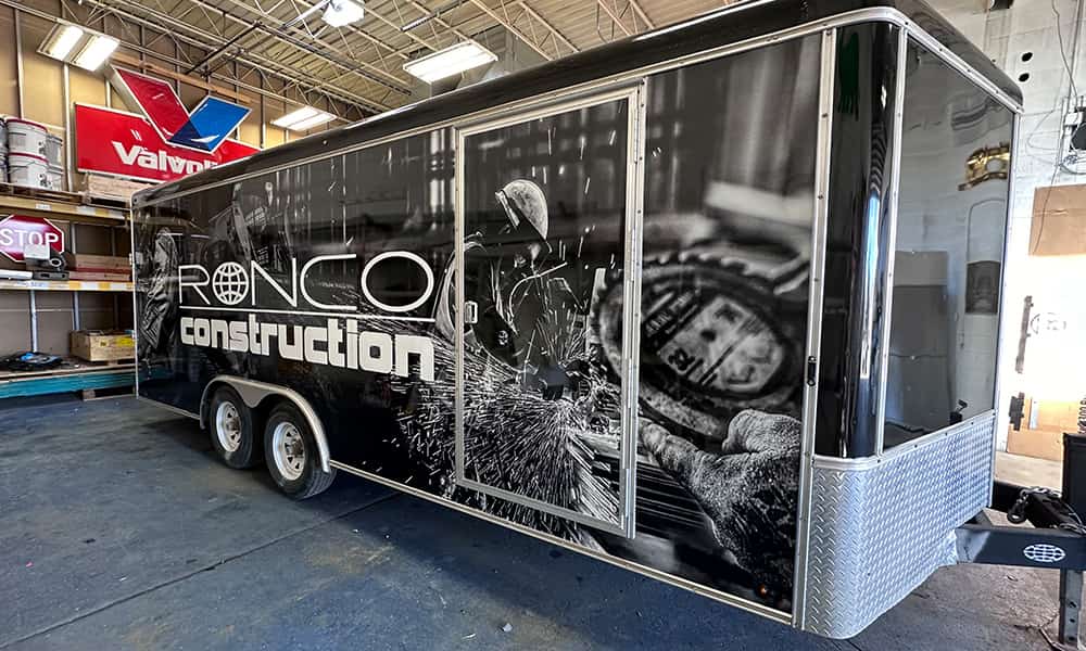 company vehicle wrap graphic