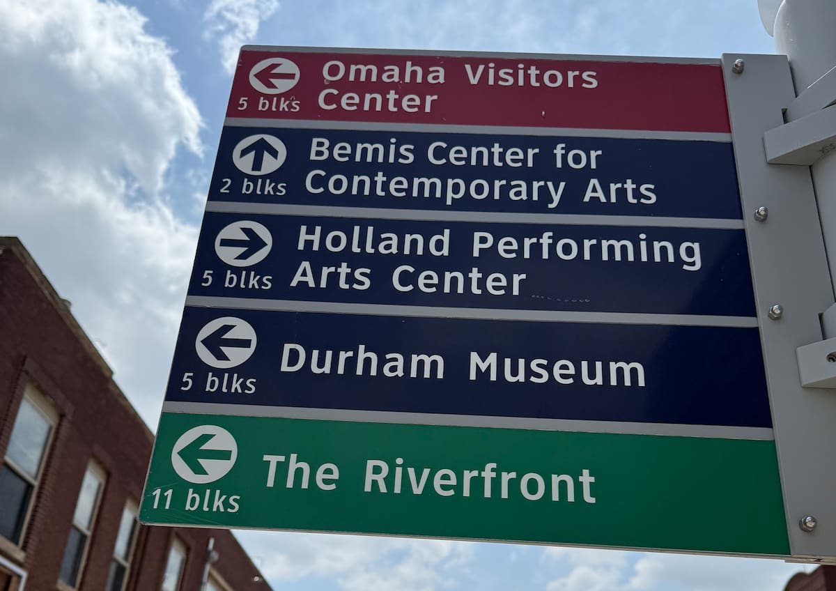 exterior wayfinding signage street sign directions