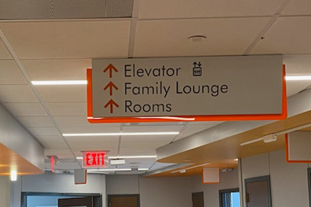 interior wayfinding signage