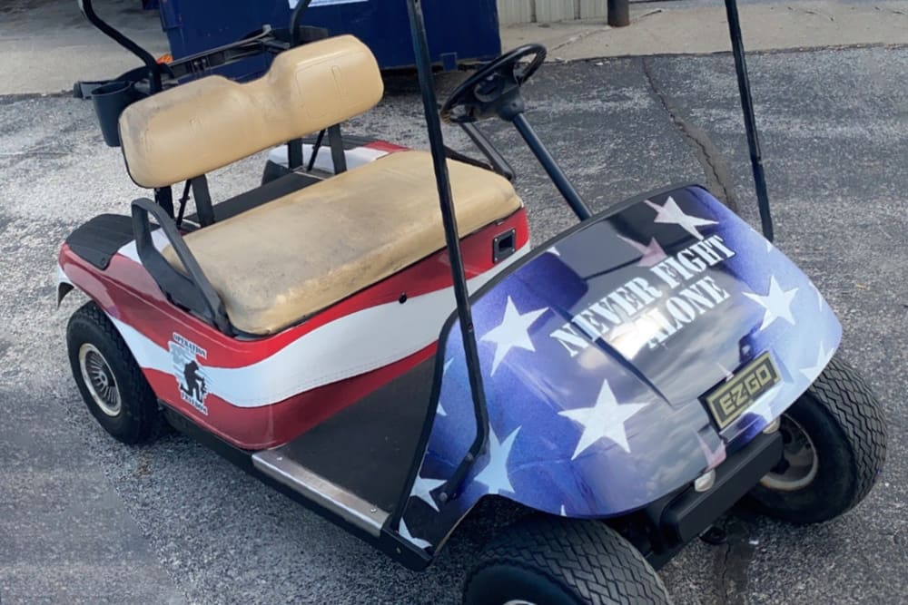 golf cart wrap